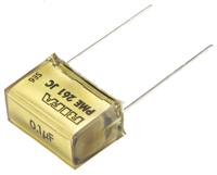 pme261jc6100kr30 KEMET PME261 Paper Capacitor, 500 V ac, 1000V dc, ±10%, 100nF, Through Hole