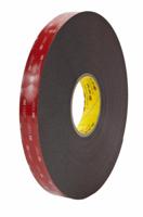 3m-5952f-19mm-x-11m 3M 5952F, VHB™ Black Foam Tape, 19.0mm x 11.0m, 1.10mm Thick