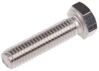 263-2211 RS PRO Plain Stainless Steel, Hex Bolt, M5 x 20mm
