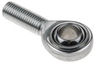198-9134 RS PRO M16 x 2 Male Steel Rod End, 16mm Bore, 85mm Long, Metric Thread Standard, Male Connection Gender