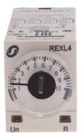 rexl4tmf7 Schneider Electric Harmony Time Series Plug In Timer Relay, 110V ac, 4-Contact, 0.1 s → 100h