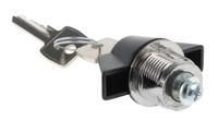 f383-01-1-405e Euro-Locks a Lowe & Fletcher group Company Camlock, 16mm Panel-to-Tongue, 23 x 20.2mm Cutout, Key Unlock