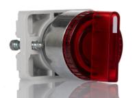265-7649 RS PRO Knob Selector Switch - (1NC/1NO) 30mm Cutout Diameter, Illuminated 2 Positions