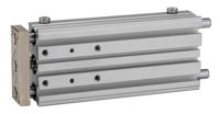180-332 RS PRO Pneumatic Guided Cylinder - 16mm Bore, 100mm Stroke, Double Acting