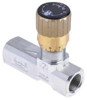 283-4035 RS PRO Inline Mounting Hydraulic Flow Control Valve, G 1/2, 210bar, 50L/min