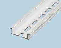 dav4-1000 Toyogiken Aluminium Slotted DIN Rail, Top Hat Compatible, 1m x 35mm x 10mm