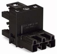 770-636 WAGO 770 Series WINSTA MINI H Distribution Connector, 3-Pole, Female, Male, 3-Way, Cable Mount, 25A