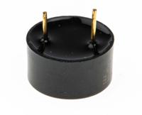 535-8253 RS PRO 70dB Through Hole Continuous Internal Piezo Buzzer, 13.7 (Dia.) x 7.6mm, 3V dc Min, 20V dc Max