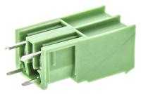 1804687 Phoenix Contact, 7.62mm Pitch, PCV 4/ 2-G-7.62, 2 Way, , Pluggable Terminal Block, Header, Solder Termination,