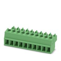1803659 Phoenix Contact, 3.81mm Pitch, MC 1.5/10-ST-3.81, 10 Way, , Pluggable Terminal Block, Plug, Cable Mount, Screw