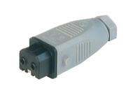 930621106-stak-2 Hirschmann, ST IP54 Grey Cable Mount 2+PE Industrial Power Socket, Rated At 16A, 250 V