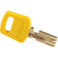 150345 Brady LOTO-99 Padlock Anodised Aluminium, Steel Safety Padlock, 6.35mm Shackle, 38.00mm Body