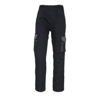 2580bo34r Orn Silverswift Unisex's Black, Orange Cotton, Polyester, Size Regular Waist Size 100 cm W 32in L