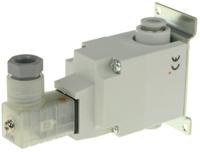 vq21a1-5yz-c6-f-q SMC 2/2 Pneumatic Solenoid Valve - Pilot/Spring VQ20 Series 24V dc