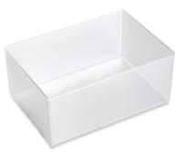 142922 Raaco Transparent Polypropylene Insert, 69mm x 157mm x 109mm