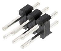 m20-9980346 HARWIN M20 Series Straight Through Hole Pin Header, 6 Contact(s), 2.54 mm Pitch, 2 Row, Unshrouded