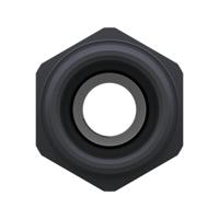 skintop-bs-m-20x15-ral-9005-bk Lapp SKINTOP BS-M Series Black Polyamide Cable Gland, M20 Thread, 7mm min., 13mm max., IP68