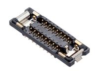 203389-0323 Molex 203389 Series Vertical Surface PCB Header, 32 Contact(s), 0.6 mm Pitch, 4 Row