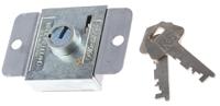 2201-5100ca Euro-Locks a Lowe & Fletcher group Company Steel Padlockable Door Bolt, 67 x 42.8mm