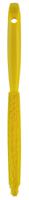 41956 Vikan Extra Hard Bristle Yellow Scrubbing Brush, 33mm bristle length, PET bristle material