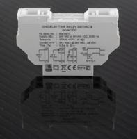 896-6810 RS PRO DIN Rail Mount Timer Relay, 24V ac, 1-Contact, 0.3 s → 30h, 1-Function, SPDT