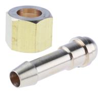 362-6942 RS PRO Hose Connector Hose Tail Adaptor, BSP 3/8in 3/8in ID