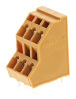 736-303 WAGO 736 Series PCB Terminal Block, 6-Contact, 5.08mm Pitch, Through Hole Mount, 2-Row, Spring Cage Termination