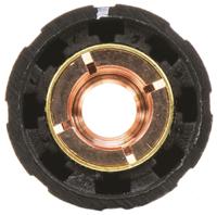 s151-006bk Sifam 15.5mm Black Potentiometer Knob for 6mm Shaft Splined, S151 006BK