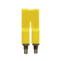 1053660000 Weidmuller WQV Series Jumper Bar for Use with DIN Rail Terminal Blocks, 32A