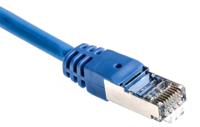 791-7040 RS PRO, 20m Cat6, Blue RJ45 to Male RJ45 Male, F/UTP Shielded, Terminated LSZH Sheath