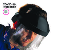 s910-9034119 Centurion Safety PC Chin Guard with Chin Guard , Resistant To Impact