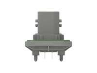 2-2377477-1 TE Connectivity 2-23774 Series Vertical Panel PCB Header, 6 Contact(s), 6 mm Pitch, 2 Row, Shrouded