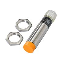 ig5588 ifm electronic Inductive Threaded Barrel Proximity Sensor, M18, 8 mm Detection, PNP NO, 10 → 36 V dc