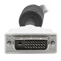 dviddmm2m StarTech.com, Male DVI-D Dual Link to Male DVI-D Dual Link  Cable, 2mBlack sheathAluminium Foil, Braid shielding