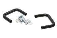 1427b2bk Hammond Black Powder Coating Black Steel Drawer Handle 36 mm Height, 25mm Width, 5mm Length