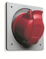 2cma193276r1000 Amphenol Industrial, 2CMA1 IP44 Blue Panel Mount 3P+E Angled Industrial Power Socket, Rated At 32A, 250 V