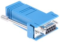 da9-pmj8-b-k MH Connectors D-sub Adapter Male 9 Way D-Sub to Female RJ45