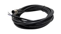 rnd-205-01217 RND Male 4 way M12 to Free Cable End Connector Cable, 5 m