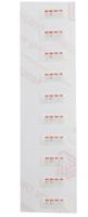 286-119 RS PRO Non-Reversible Temperature Sensitive Label, 93°C to 110°C, 4 Levels