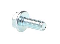 286-6927 RS PRO Bright Zinc Plated Steel, Plain Flange Bolt, M8 x 20mm