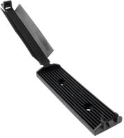 151-16500-fkh50-pa66hir-bk HellermannTyton Black Polyamide Cable screw in flat ply, 3.1mm Max. Bundle