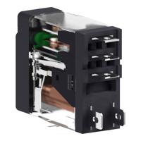 rxg13b7 Schneider Electric Plug In Power Relay, 24V ac Coil, 10A Switching Current, SPDT