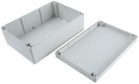 1554vgy Hammond 1554 Series Grey ABS Enclosure, IP66, Grey Lid, 240 x 160 x 90.5mm