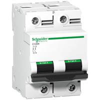 a9n18383 Schneider Electric C120 A9N Circuit Breaker, 2P, 80A, Type AC, 415V AC, 250V DC, 10 kA Breaking Capacity