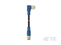 t4162114004-006 TE Connectivity Male/Female 4 way M12 to 4 way M12 Sensor Actuator Cable, 7000 mm