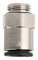 3101-10-13 Legris LF3000 Series Straight Threaded Adaptor, G 1/4 Male to Push In 10 mm, Threaded-to-Tube Connection Style