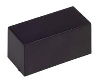 192-0751 RS PRO Black ABS Enclosure, IP52, Black Lid, 46 x 22 x 22.5mm