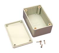 1591lgy Hammond 1591 Series Grey Flame Retardant ABS Enclosure, IP54, Grey Lid, 85 x 56 x 39mm