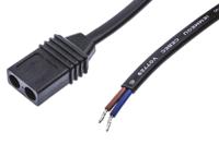 lz12015 ebm-papst Fan Lead Power, 1500mm, for use with AC Compacts with pin 2.8 / 3.0 x 0.5 mm