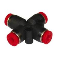 c00900600 Norgren Pneufit C Series, Push In 6 mm to Push In 6 mm, Tube-to-Tube Connection Style
